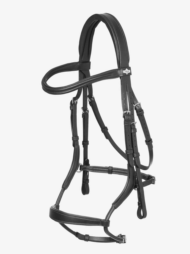 LeMieux-Arika-Anatomic-Noseband-Bridle---Black