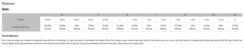 stetson-hat-size-chart