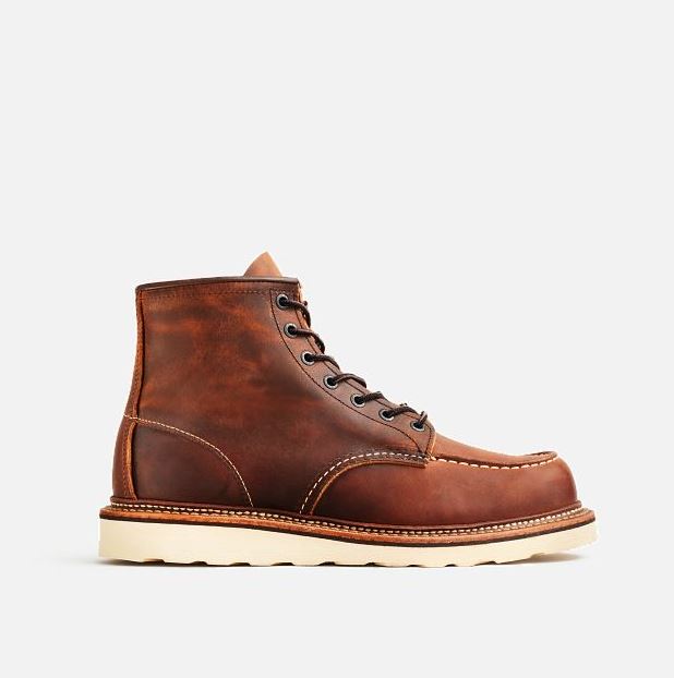 Men's, M Classic Moc 6inch-copper, Red Wing 1907