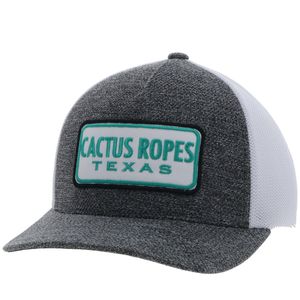 Hooey Unisex Cactus Ropes Hat - Grey / White