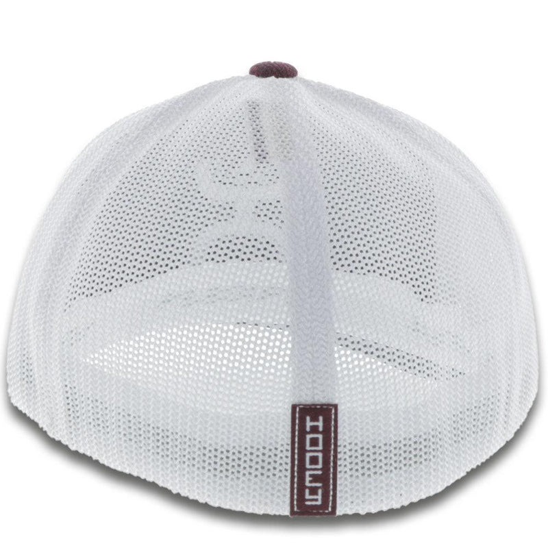 Hooey-Unisex-Coach-Hat---Maroon---White