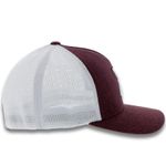 Hooey-Unisex-Coach-Hat---Maroon---White