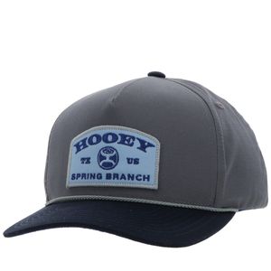 Hooey Unisex Comal Trucker Hat - Grey / Black / Blue