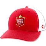 Hooey-Unisex-Lonestar-Trucker-Hat---Red---White