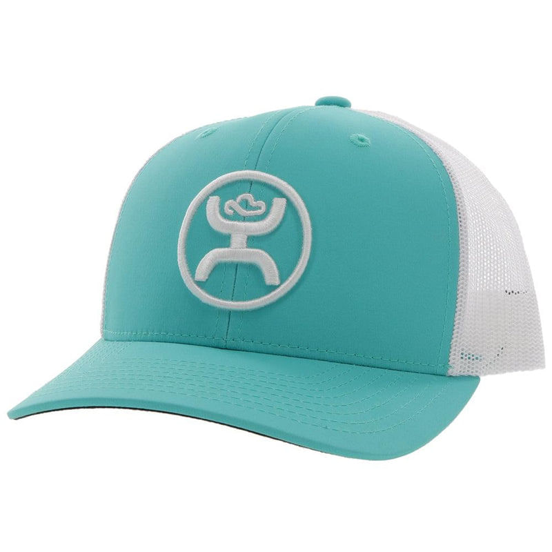 Hooey-Unisex-O-Classic-Cap---Teal---White