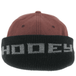 Hooey-Unisex-Out-Cold-Ear-Flap-Hat---Maroon---Black