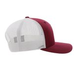 Hooey-Unisex-Punchy-Trucker-Hat---Maroon---White