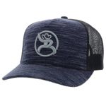 Hooey-Unisex-Rough-2.0-Trucker-Hat---Navy---Black