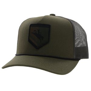 Hooey Unisex Tibbs Roughy Trucker Hat - Olive