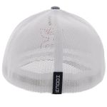 Hooey-Unisex-Coach-5-Pannel-Cap---Denim---White