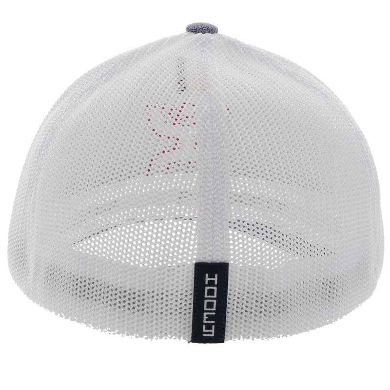 Hooey-Unisex-Coach-5-Pannel-Cap---Denim---White