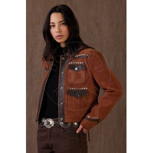 Double D Ranch Women's Keep Getting' Back Up Jacket - Copper Penny