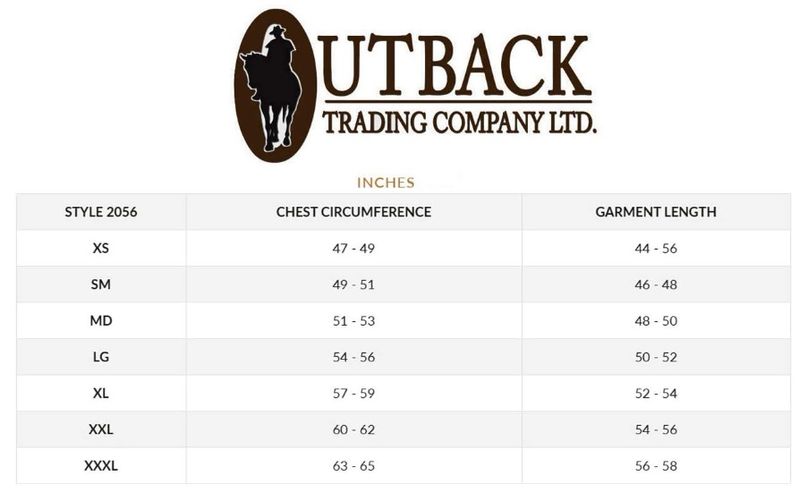 outback-mens-stockman-duster-size-chart