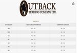 outback-trading-jillaroo-jacket-size-chart