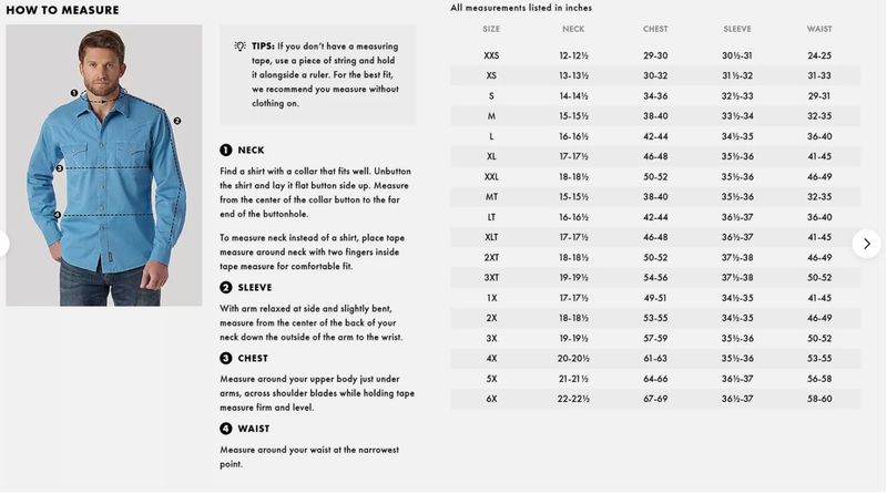 wrangler-mens-shirt-size-chart