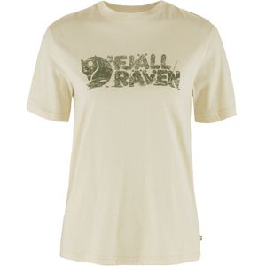 Fjallraven Women's Lush Logo T-Shirt - Chalk White