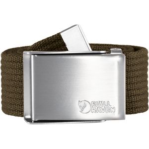 Fjallraven Unisex Merano Canvas Belt - Dark Olive