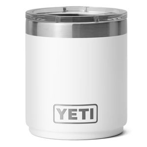 Yeti Rambler 295ml(10oz)  Stackable Lowball with MagSlider Lid - White