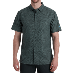 Kuhl Men's Persuadr Short Sleeve Shirt - Green Onyx
