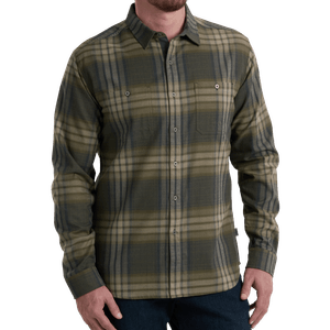 Kuhl Men's Fugitive Flannel Long Sleeve - Smokey Sage