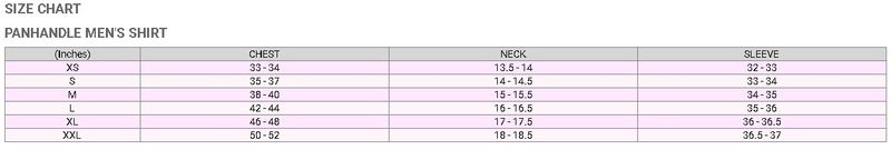 panhandle-mens-shirts-size-chart