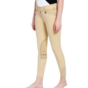 Equine Couture Women's Natasha  Classic Breech - Tan/Black