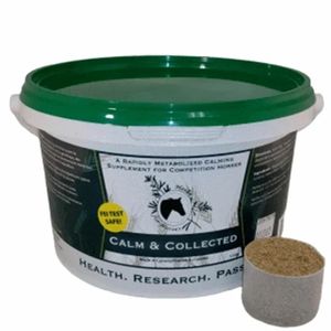 Calming & Behavior Supplement –  Herbs for Horses Calm & Collected - Powder  1.5kg