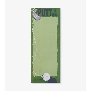 Little Blue House Putt It Here Magnetic List