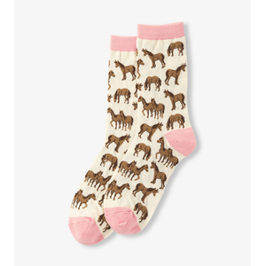Little Blue House Field Of Dreams Crew Sock