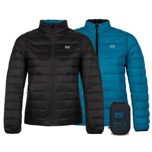 Mac In Sac Women's Polar Packable Down Jacket - Black/Teal