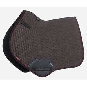 LeMieux Suede Close Contact Saddle Pad - Cinder