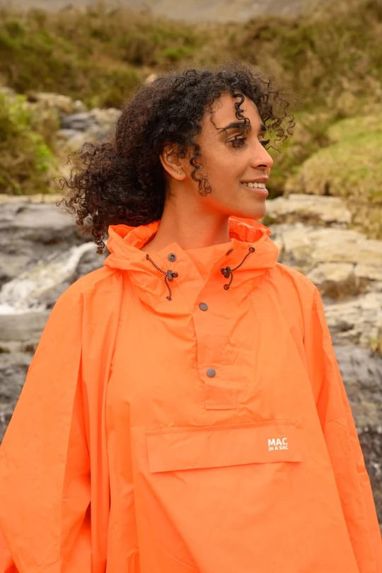 Mac-In-Sac-Poncho-Orange-front