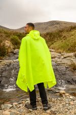 Mac-In-Sac-Poncho-Neon-Yellow-back