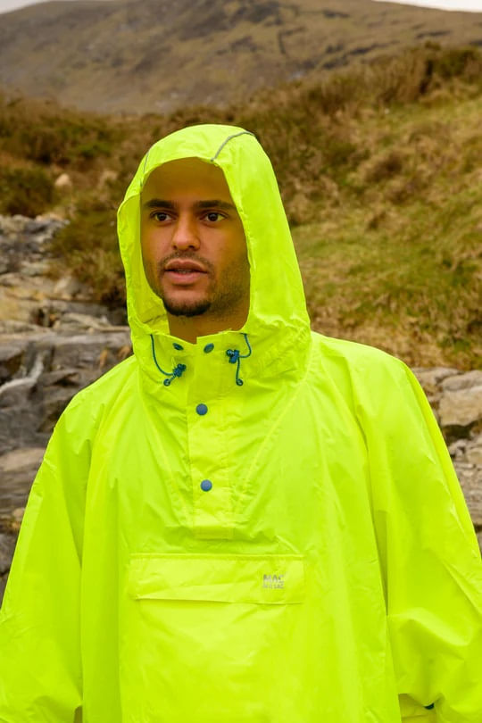 Mac-In-Sac-Poncho-Neon-Yellow-front