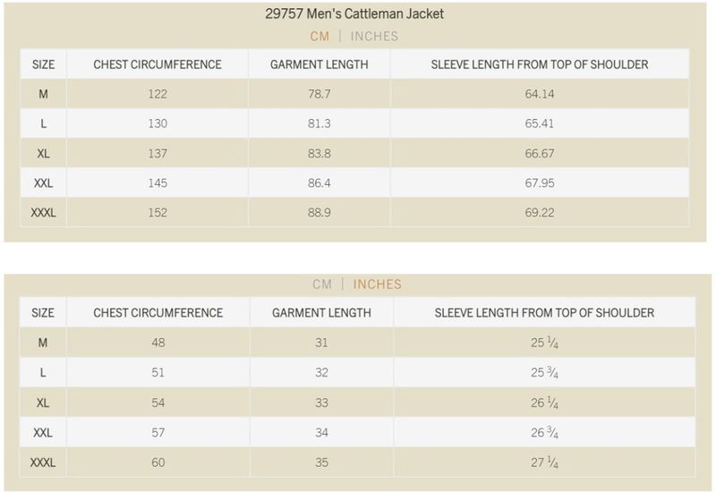 outback-cattleman-jacket-size-chart