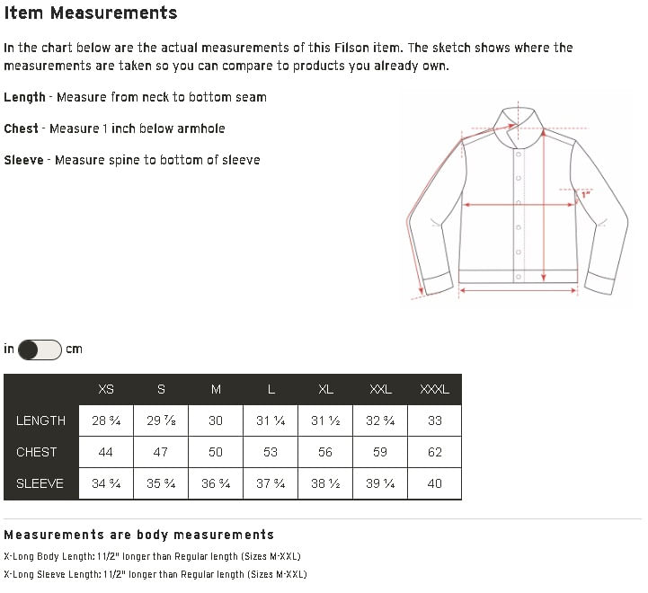 filson-skagit-rain-jacket-size-chart