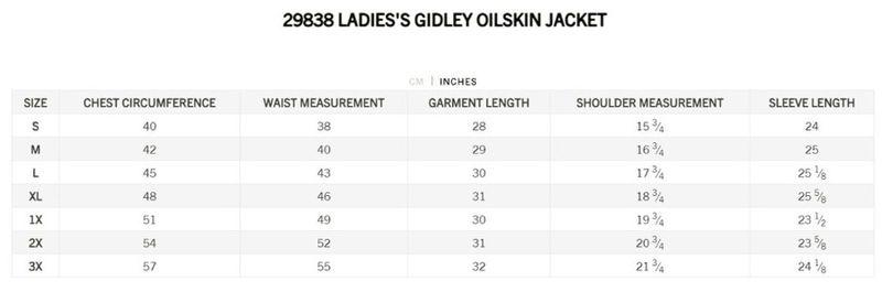 outback-womens-gidley-jacket-size-chart