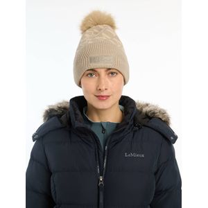LeMieux Unisex Beanie Hat - Stone
