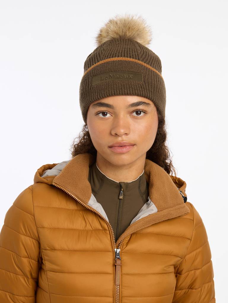 LeMieux-Unisex-Clara-Cable-Knit-Beanie---Alpine