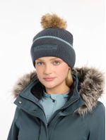 LeMieux-Unisex-Clara-Cable-Knit-Beanie---Petrol