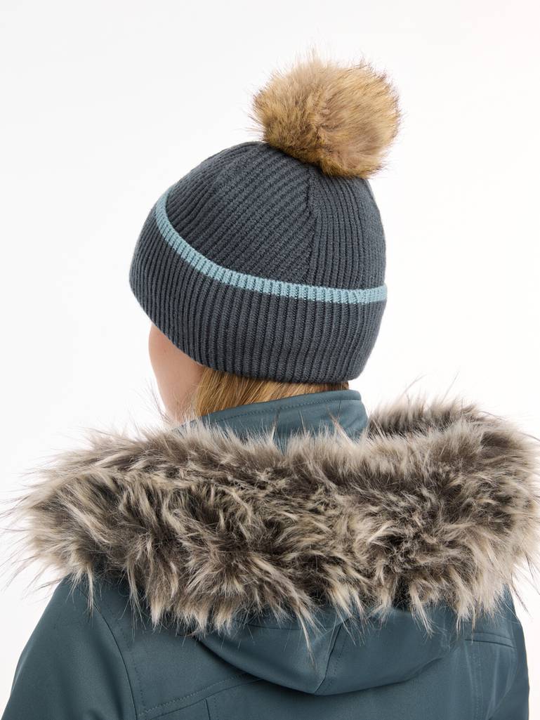 LeMieux-Unisex-Clara-Cable-Knit-Beanie---Petrol