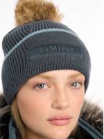 LeMieux-Unisex-Clara-Cable-Knit-Beanie---Petrol