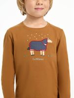 LeMieux-Kids--Mini-Jessie-Long-Sleeve-Top---Ginger