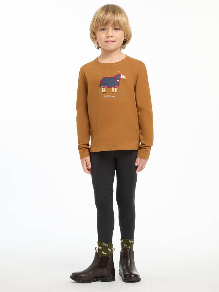 LeMieux-Kids--Mini-Jessie-Long-Sleeve-Top---Ginger