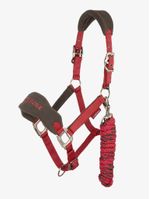 LeMieux-Vogue-Halter-And-Leadrope---Ember