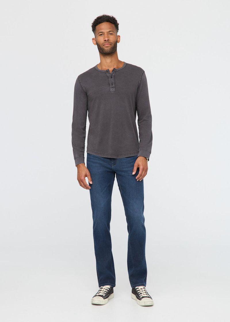 DU-ER-Men-s-Purepima-Henley-Long-Sleeve---Grey