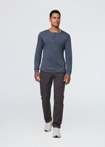 DU-ER-Men-s-Purepima-Henley-Long-Sleeve---Indigo