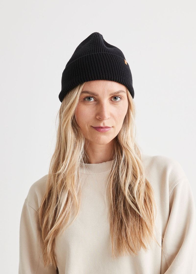 DU-ER-Unisex-Merino-Wool-Toque---Black