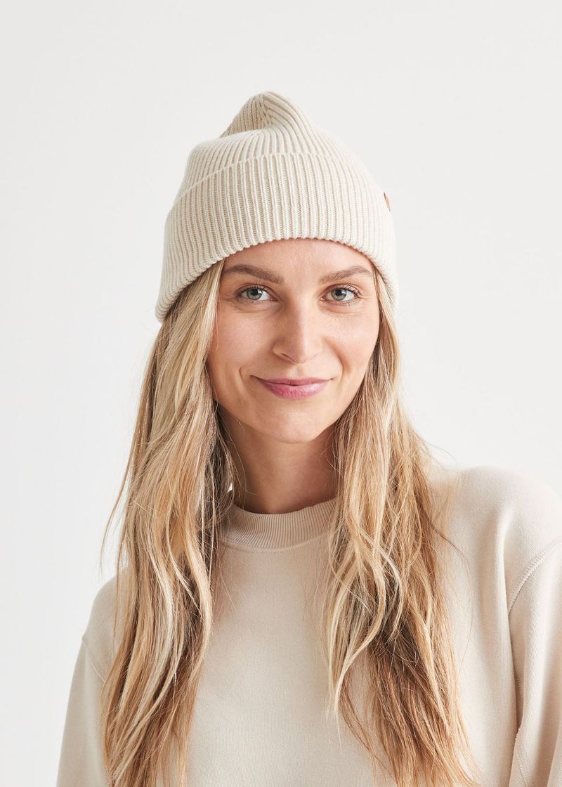 DU-ER-Unisex-Merino-Wool-Toque---Bone