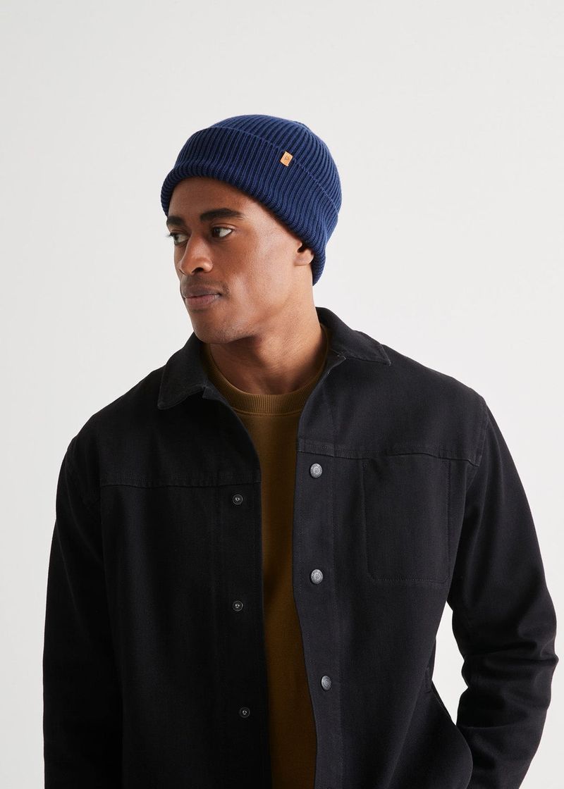 DU-ER-Unisex-Merino-Wool-Toque---Marine